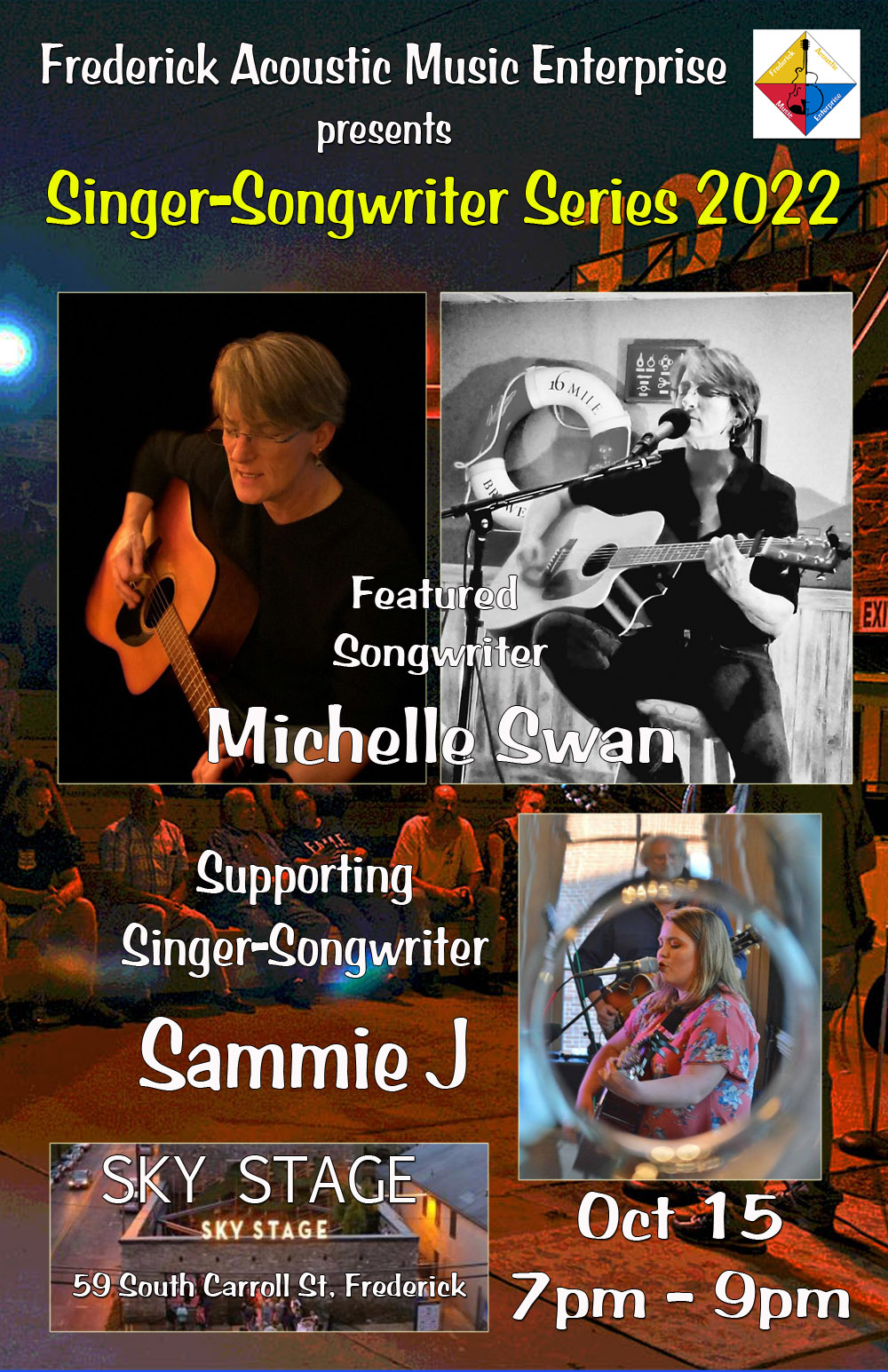Fredrick Rave Singer F.A.M.E. Presents Singer-Songwriter Series - Frederick Acoustic Music ...